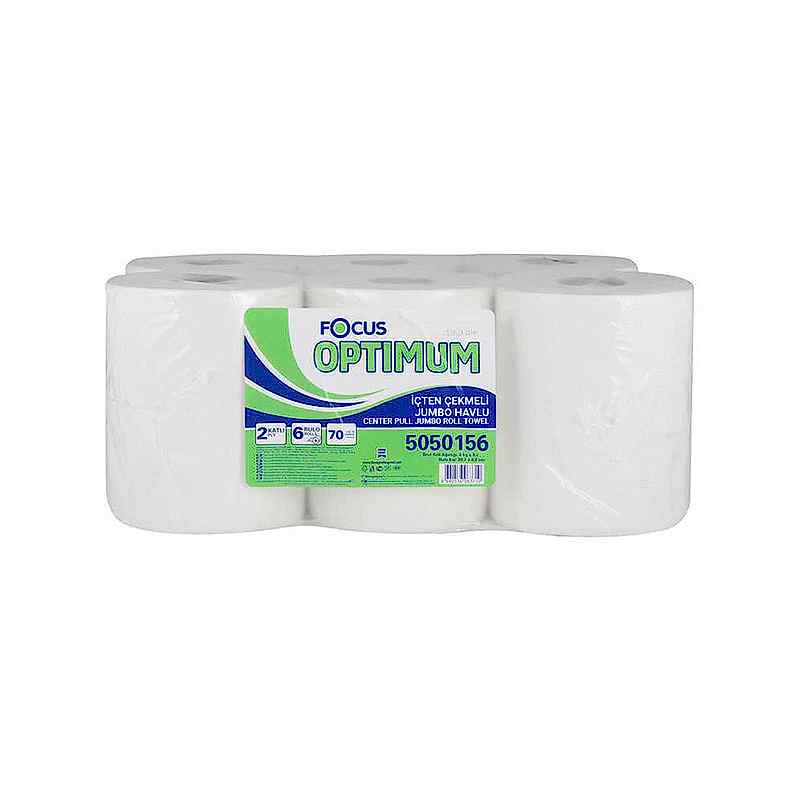 Focus Optimum İçten Çekmeli Havlu 20,7cm 70 mt 6lı  resmi