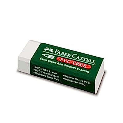 Faber Castell 7085 Pvc Free Silgi Büyük Boy Beyaz