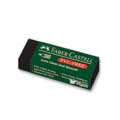Faber Castell 7089 Pvc Free Silgi Büyük Boy Siyah
