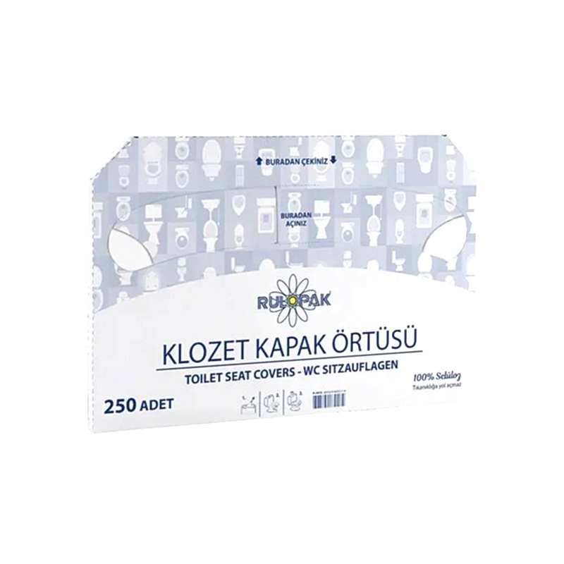Rulopak Klozet Kapak Örtüsü 250 Adet 300000 resmi