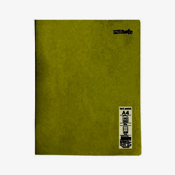 Mynote Text Pastel Defter PP Kapak Tel Dikişli A4 80 Yaprak Kareli resmi