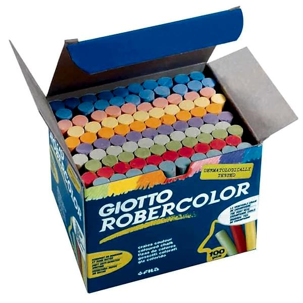Giotto Robercolor Tebeşir 100'lü Kutu - Karışık Renkli