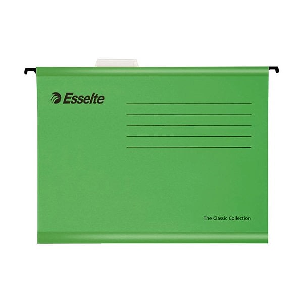 Esselte Askılı Dosya Pendaflex 25 Li Eko 9031 Yeşil resmi