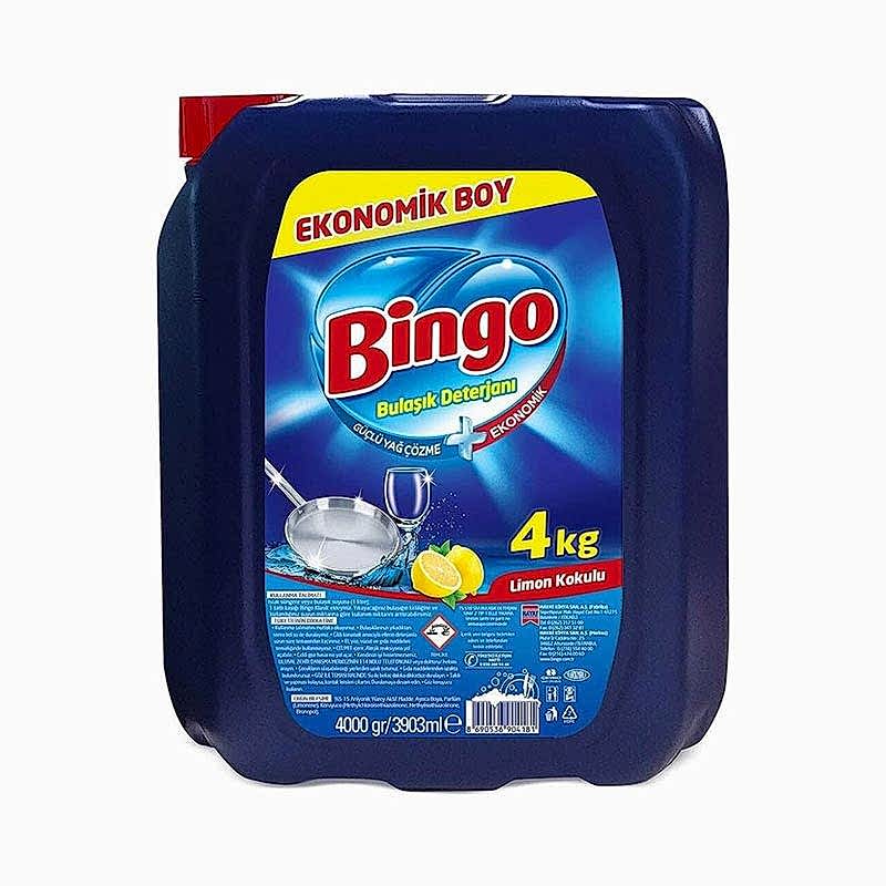 Bingo Limonlu Bulaşık Deterjanı 4 Lt resmi