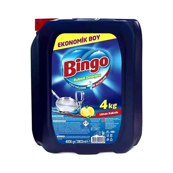 Bingo Limonlu Bulaşık Deterjanı 4 Lt resmi