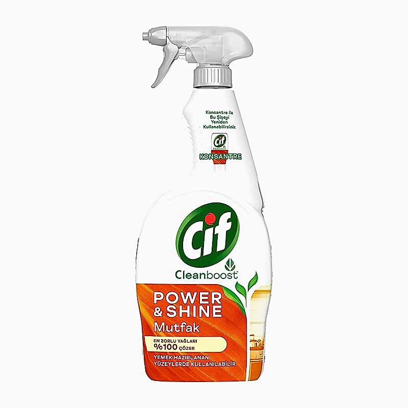 Cif Power Shine Yağ Sökücü Mutfak 750 ml resmi