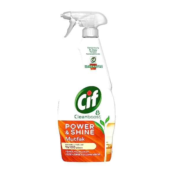 Cif Power Shine Yağ Sökücü Mutfak 750 ml resmi