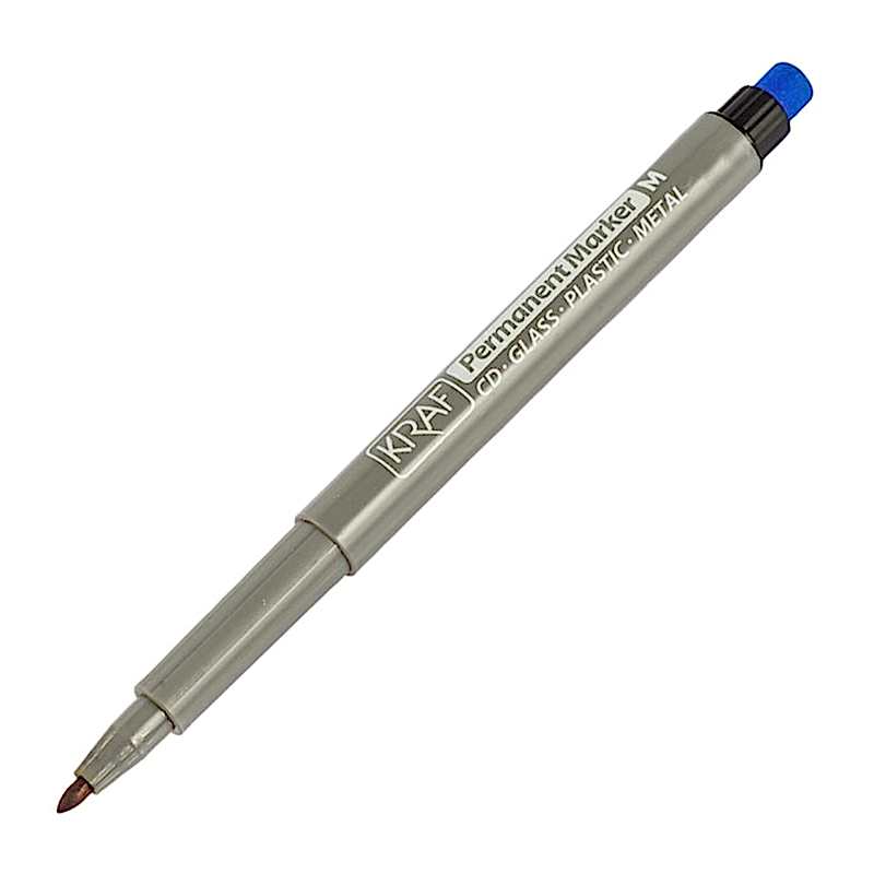 Kraf 260 Asetat Kalemi Silgili 0.8 mm Siyah resmi