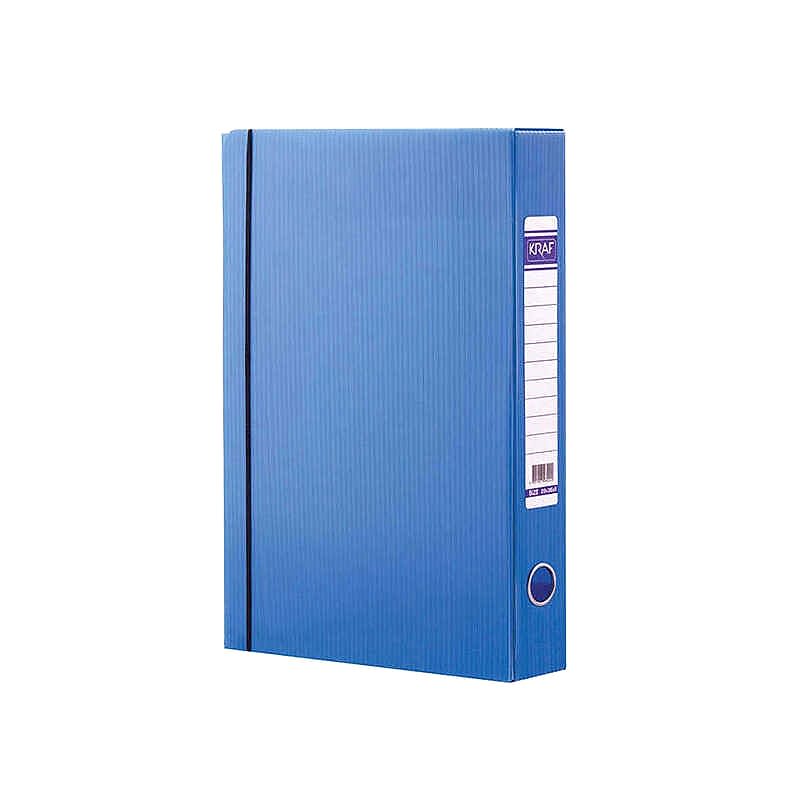 Kraf 870G Proje Arşiv Kutusu Dar 24x32x5 cm - Mavi