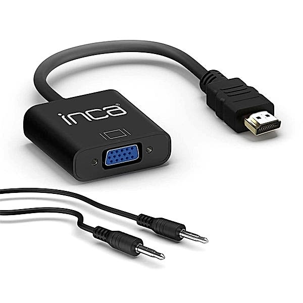 Inca IHTV-7TS Hdmı To Vga - Siyah resmi