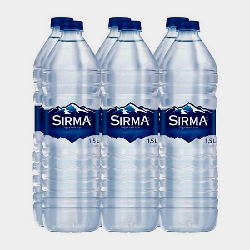 Sırma Su Pet Şişe 1.5 L X 6 Adet