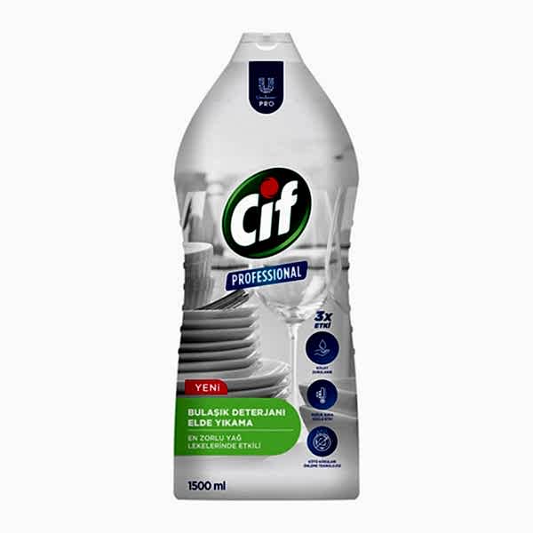 Cif Pro Elde Yıkama Bulaşık Deterjanı 1500 ml resmi