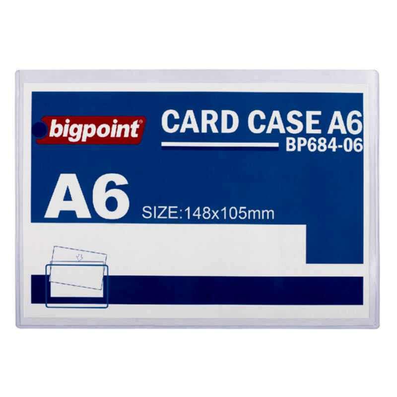 Bigpoint BP684-06 Afiş Muhafaza Kabı A6 148x105 mm - Şeffaf 