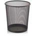 Kraf 540G Metal Perfore Çöp Kovası 12 lt - Siyah, Resim 1