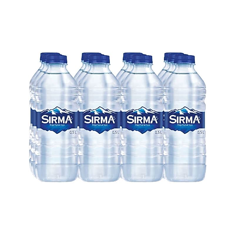 Sırma Su Pet Şişe 500 ml x 12 Adet