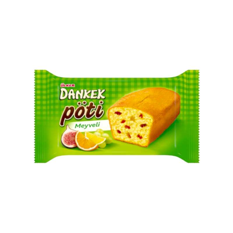 Ülker Dankek Pöti Muffin Kek Meyveli 35 gr (24 Adet) resmi