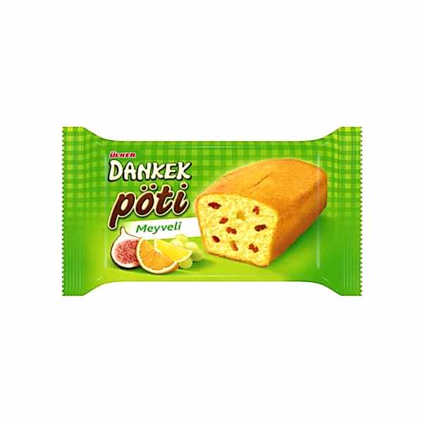 Ülker Dankek Pöti Muffin Kek Meyveli 35 gr (24 Adet) resmi