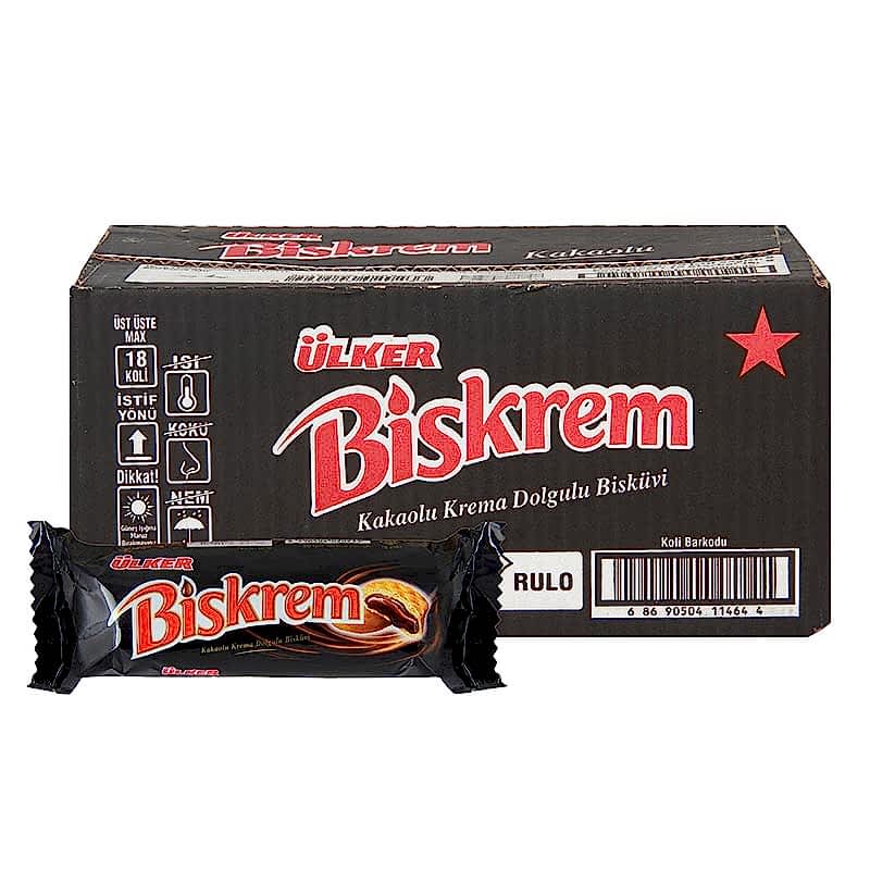 Ülker Biskrem Bisküvi 100 gr (18 Adet) resmi