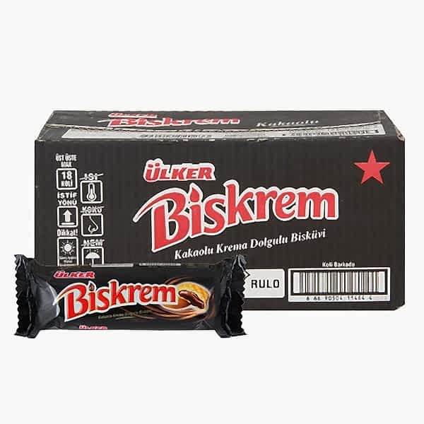 Ülker Biskrem Bisküvi 100 gr (18 Adet) resmi