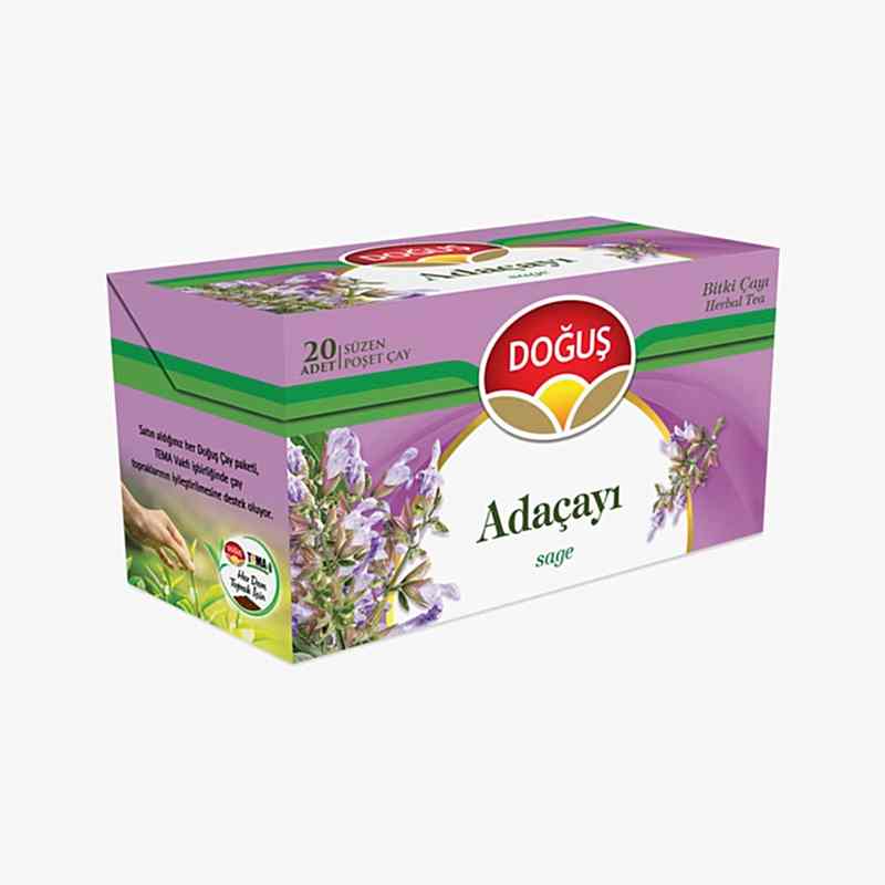 Doğuş Bitki Çayı Adaçayı 1,3 gr 20 li resmi