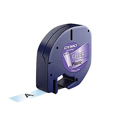 Dymo Şerit Let. Plastik Şeffaf 12 mm X 4 m 721530