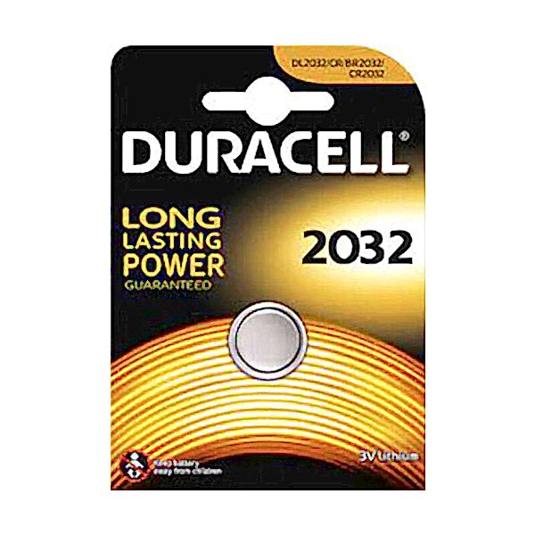 Duracell 2032 Lityum Düğme Pil 3 Volt Tekli Paket