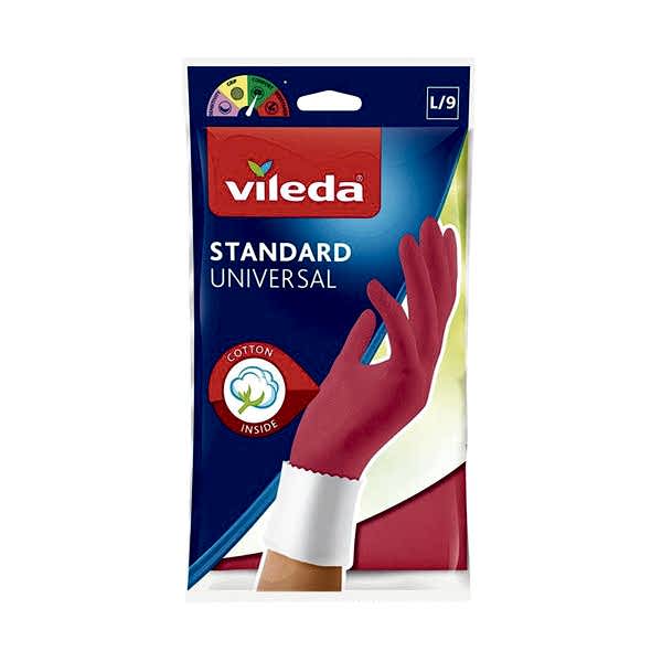 Vileda Universal Standart Genel Temizlik Eldiveni Büyük Boy No:9 resmi