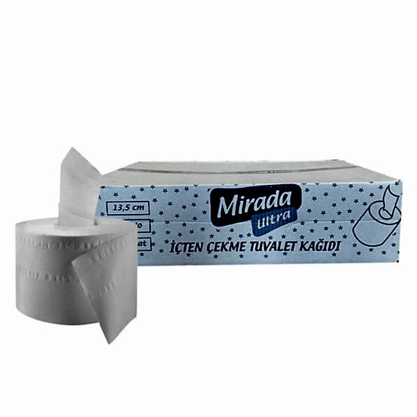 Mirada İçten Çekmeli Tuvalet Kağıdı 170 metre 5 kg 6'lı Paket resmi