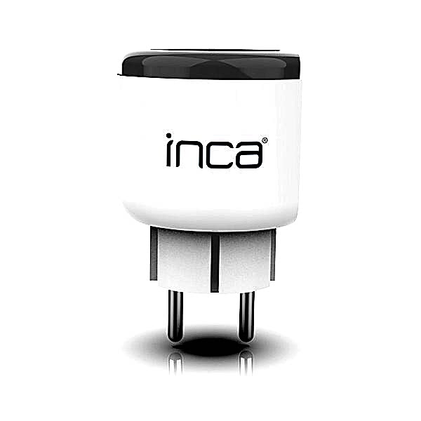 Inca IWA-283 Akım Korumalı 16A Bluetooth - Wi-Fi Akıllı Priz resmi