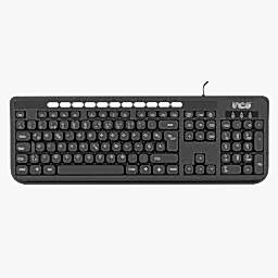 Inca IK-274FU Soft Touch Kablolu F Klavye - Siyah resmi