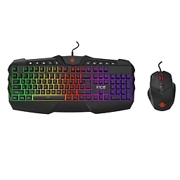 Inca Ruthless IKG-310 Rainbow Effect Gaming Klavye + Mouse Seti resmi