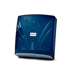Maxiflow Z Katlı Havlu Dispanseri Şeffaf Mavi 300 Lük 30960 resmi