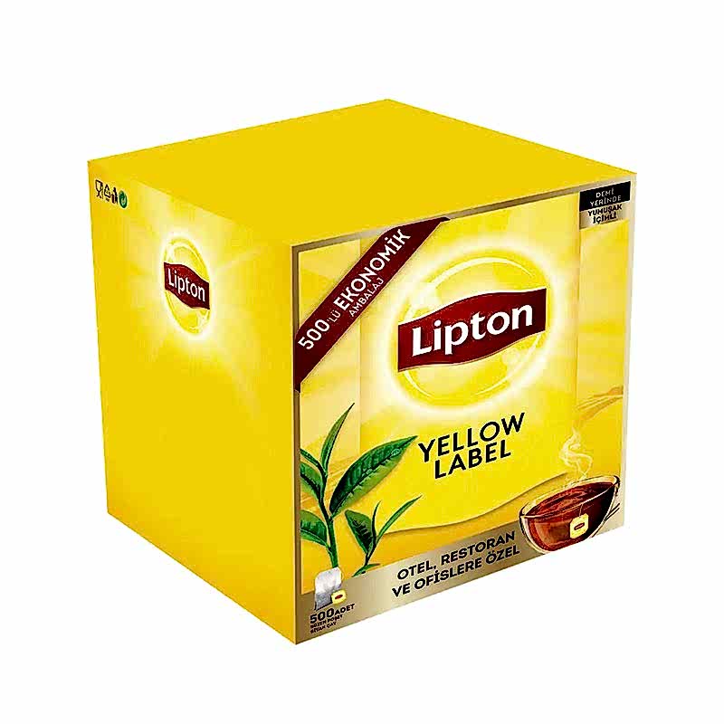 Lipton Yellow Label Bardak Poşet Çay 500'lü resmi