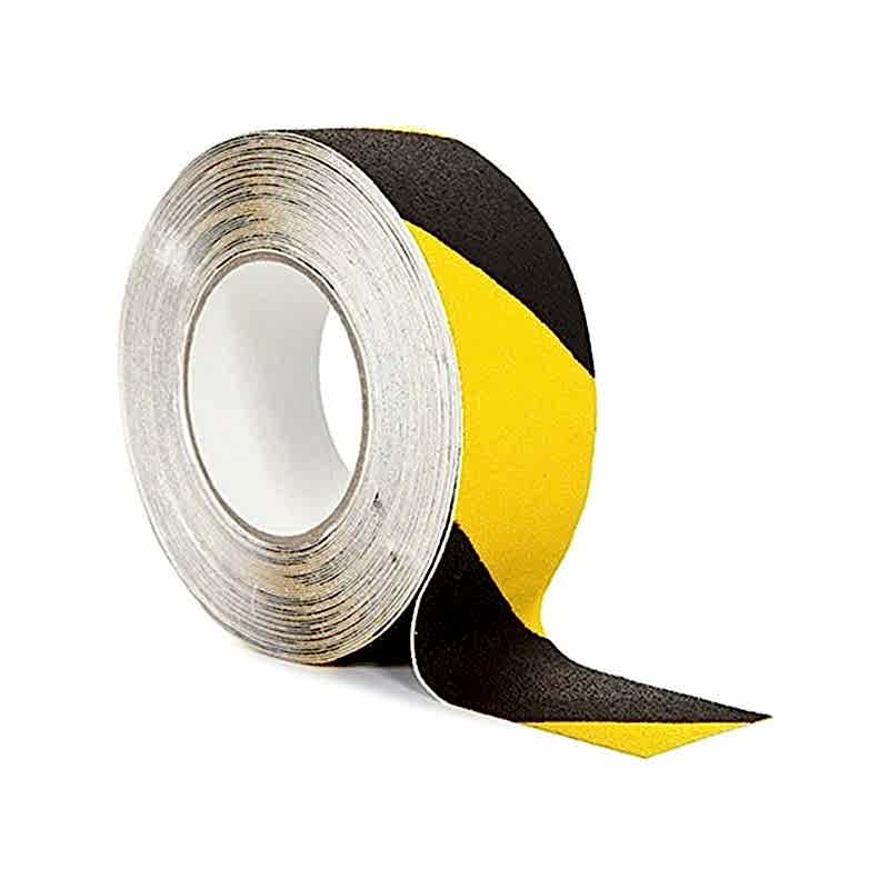 Plaşer Kaydırmaz Bant 25 mm x 25 mt Sarı Siyah  resmi