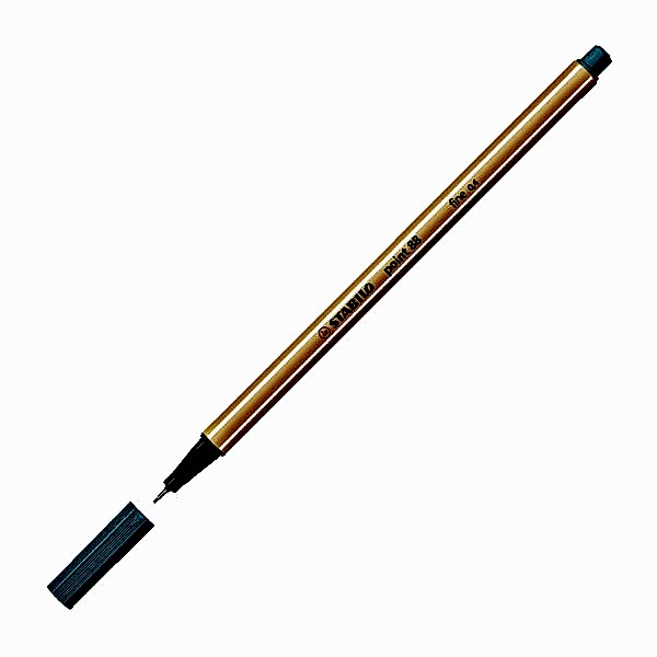 Stabilo 88/51 Point Keçe Uçlu Kalem 0.4 mm - Turkuaz Mavi resmi