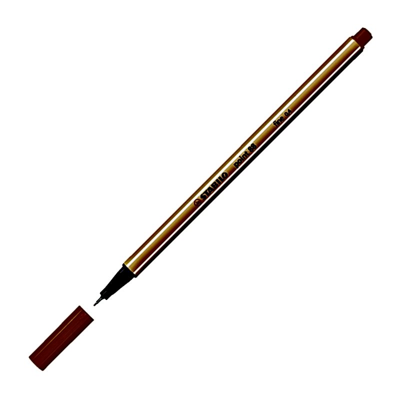 Stabilo 88/54 Point Keçe Uçlu Kalem 0.4 mm - Turuncu resmi