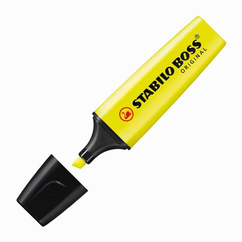 Stabilo Boss 70/24 Fosforlu Kalem - Sarı resmi