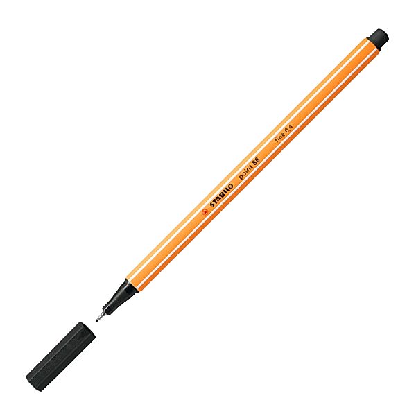 Stabilo 88/46 Point Keçe Uçlu Kalem 0.4 mm - Siyah resmi