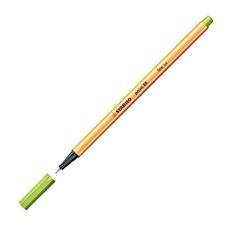 Stabilo 88/33 Point Keçe Uçlu Kalem 0.4 mm - Elma Yeşili resmi