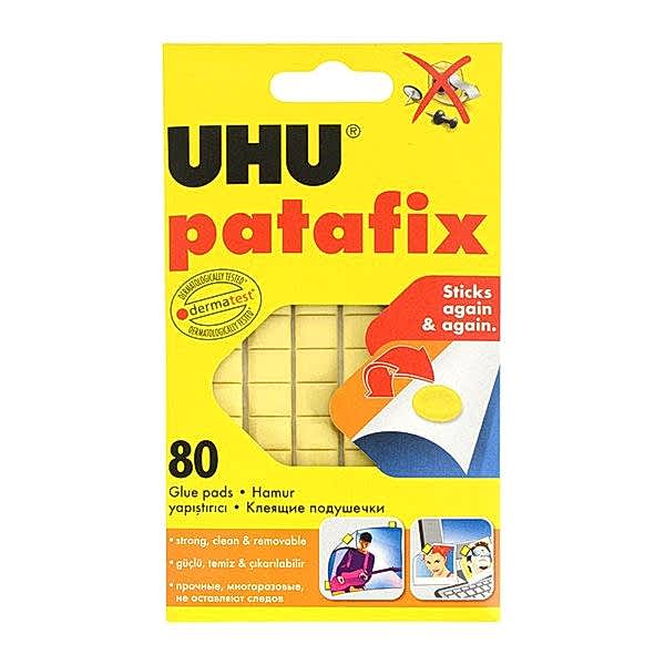 Uhu Hamur Yapıştırıcı Patafix Sarı 50140 resmi