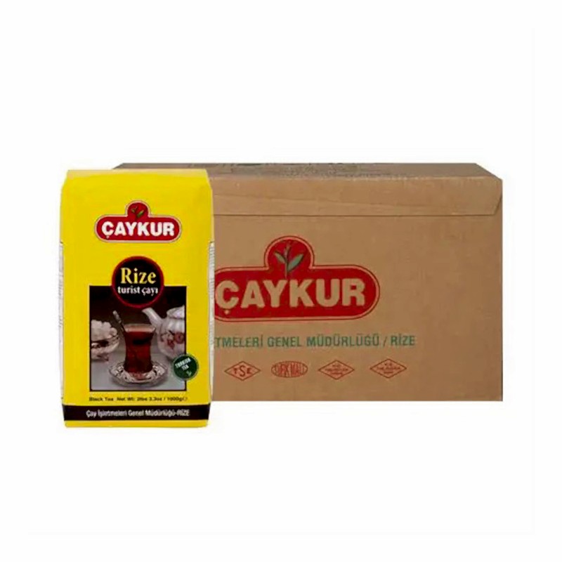 Çaykur Rize Turist Dökme Çay 1 kg (10 Adet) resmi