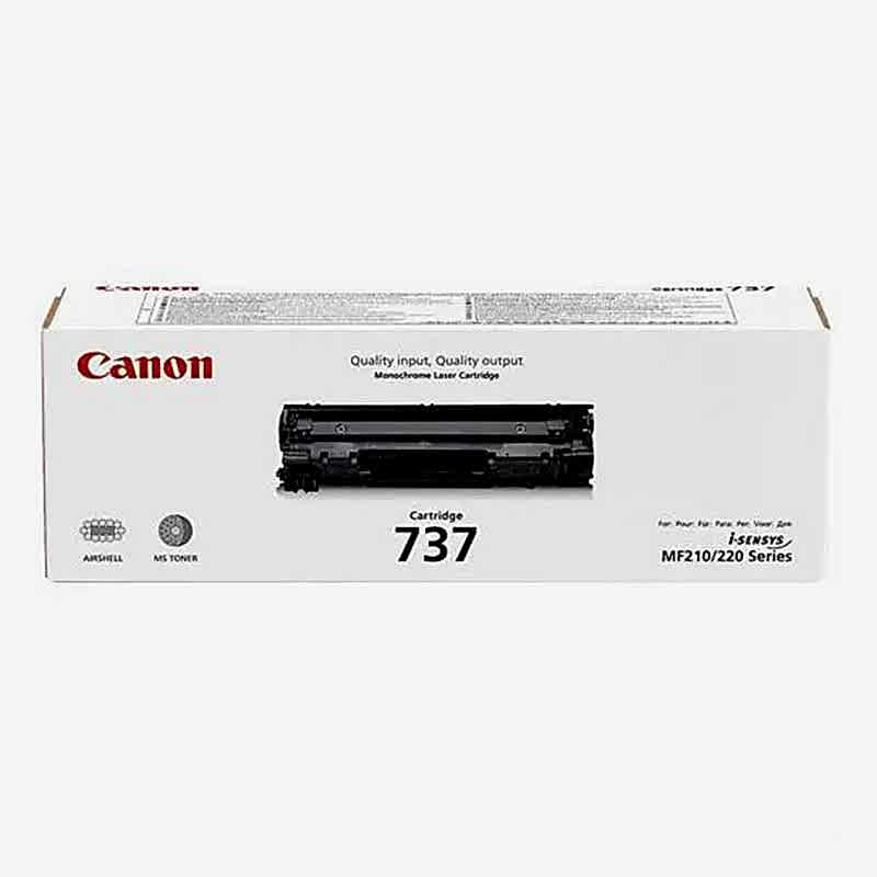 Canon CRG-737 Lazer Toner 2.400 Sayfa - Siyah resmi