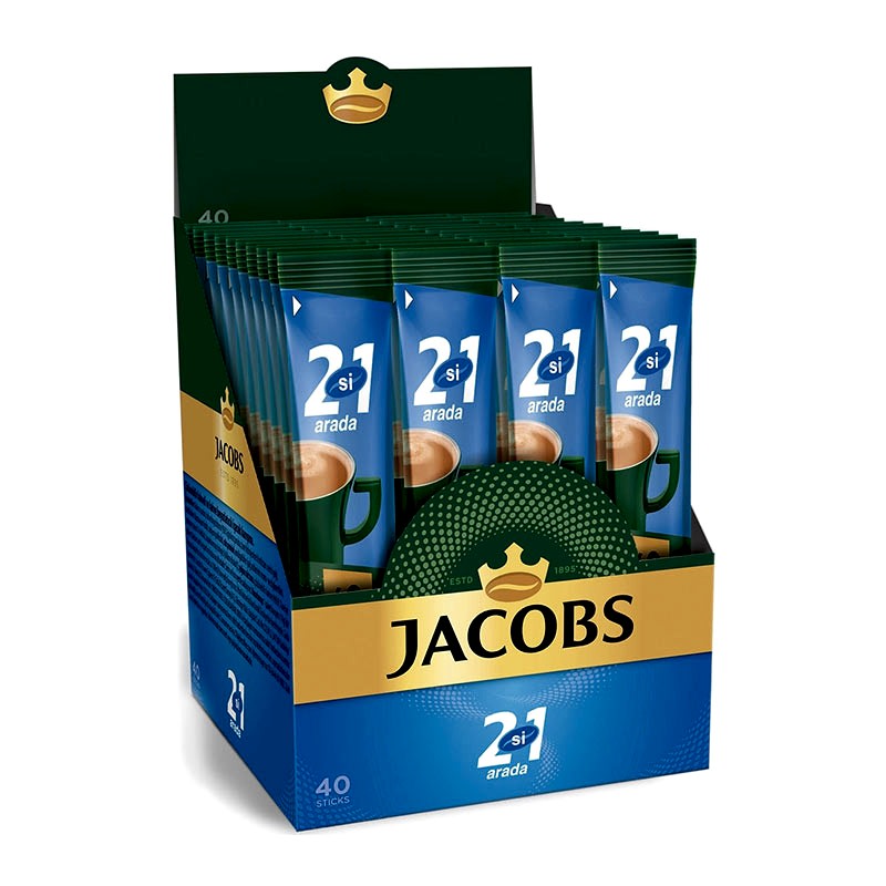 Jacobs Kahve Original 2 si 1 Arada 10,5 gr (40 Adet) resmi