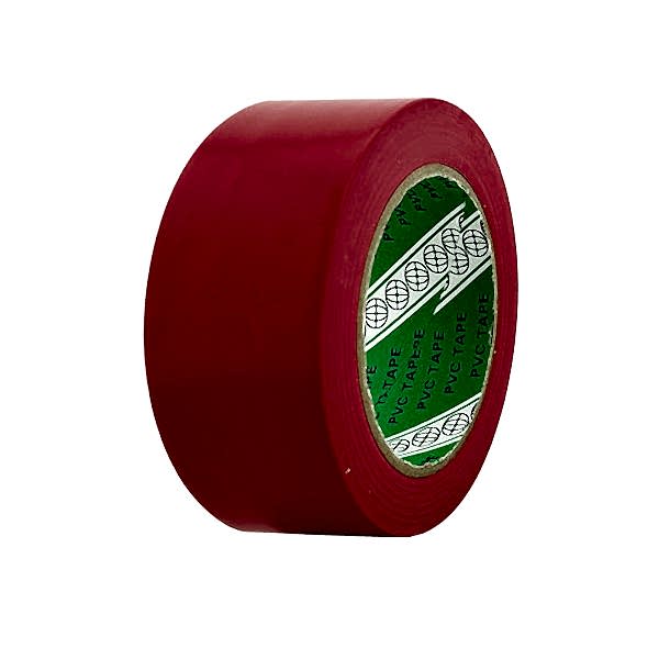 Taroks  Renkli Koli Bandı 45 mm x 100 m - Kırmızı resmi
