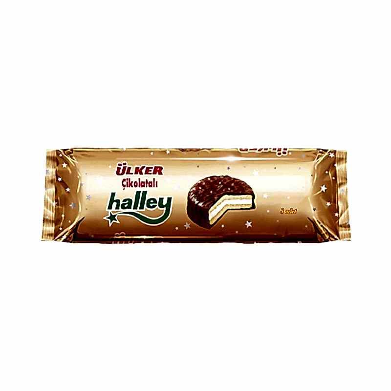 Ülker Halley Sütlü Çikolatalı 240 gr (12 Adet) resmi