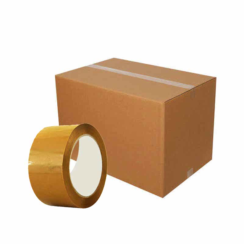 High Quality Hotmelt Koli Bandı 45 mm x 100 m - Taba (72 Adet) resmi