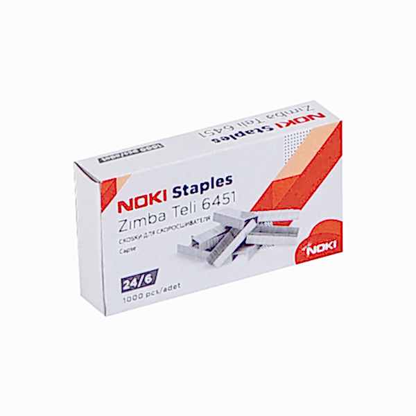 Noki 6451 Zımba Teli No:24/6 1000 Adet Beyaz resmi