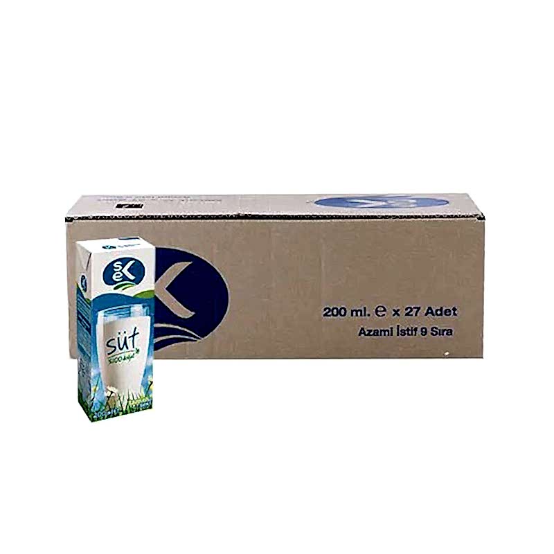 Sek Süt Tam Yağlı 200 ml (27 Adet) resmi