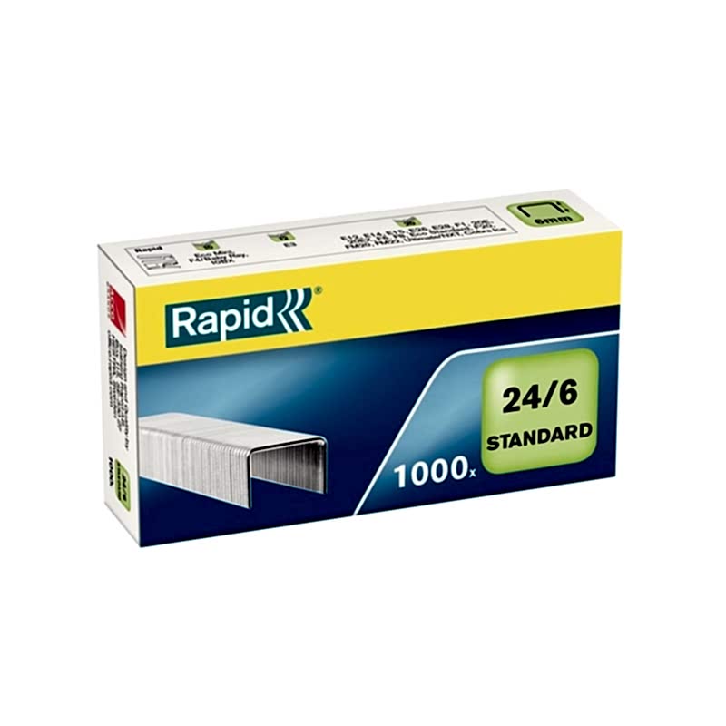 Rapid Zımba Teli 24/6 1000 li Standart 24855600 resmi