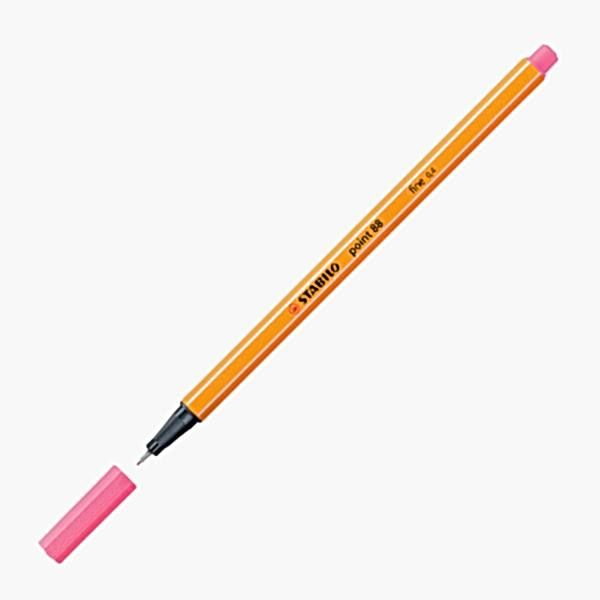 Stabilo Point 88/29 Keçe Uçlu Kalem 0.4 mm Pembe resmi